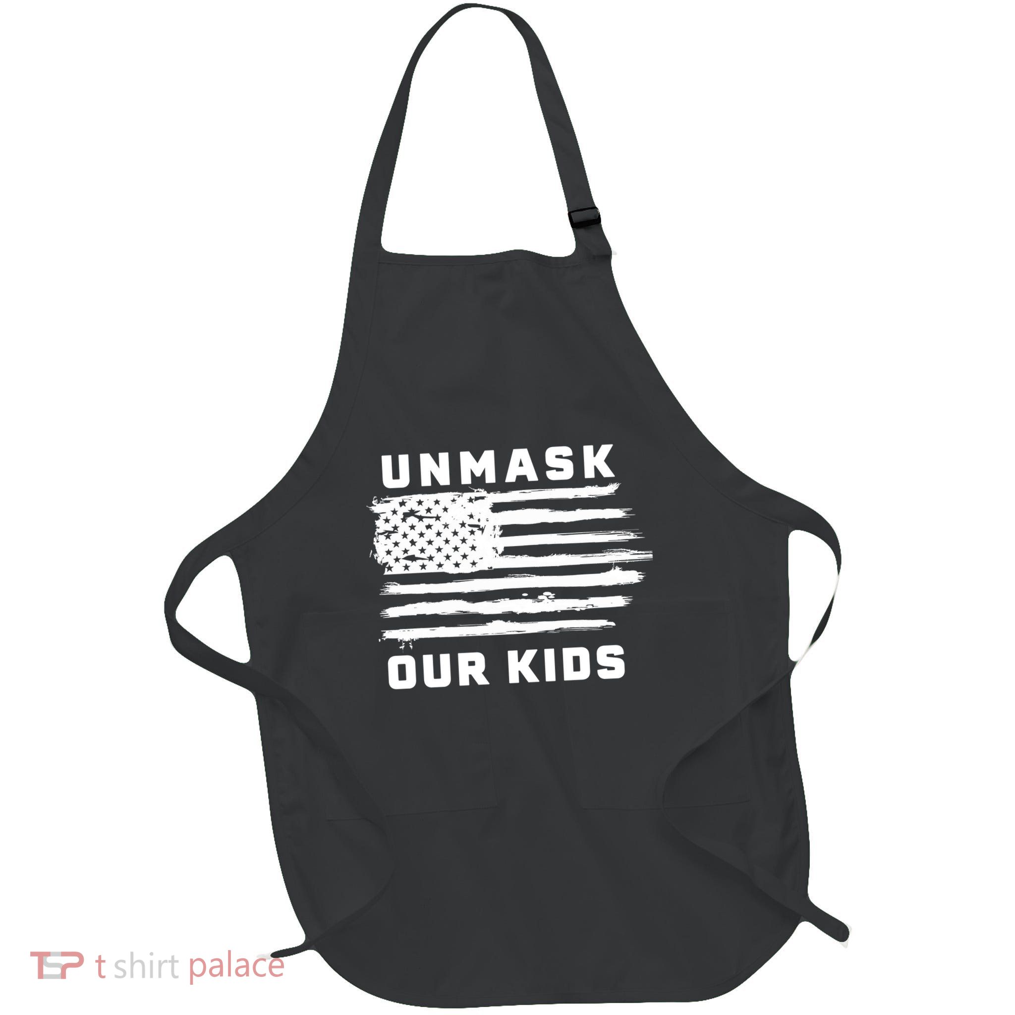 Unmask Our Kids Full-Length Apron With Pockets