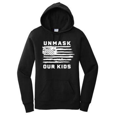 Unmask Our Kids Women's Pullover Hoodie