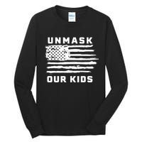 Unmask Our Kids Tall Long Sleeve T-Shirt