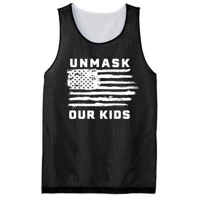 Unmask Our Kids Mesh Reversible Basketball Jersey Tank