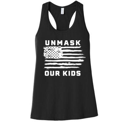 Unmask Our Kids Women's Racerback Tank