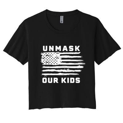 Unmask Our Kids Crop Top