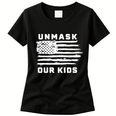 Unmask Our Kids Womens T-Shirt
