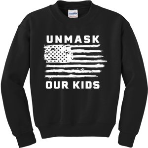 Unmask Our Kids Kids Sweatshirt