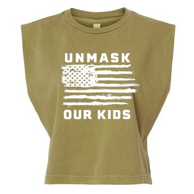 Unmask Our Kids Garment-Dyed Women's Muscle Tee