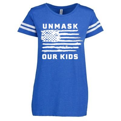 Unmask Our Kids Enza Ladies Jersey Football T-Shirt