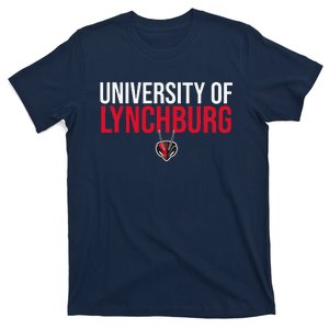 University Of Lynchburg Hornets Stacked T-Shirt