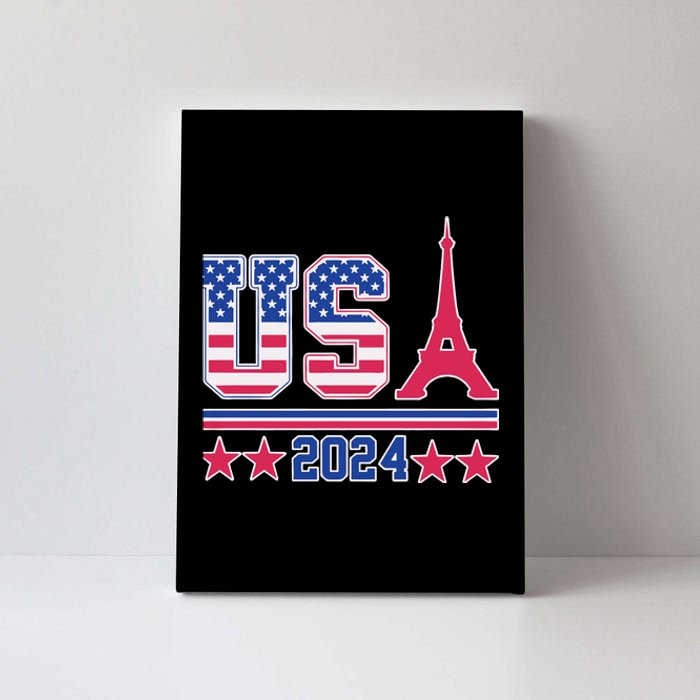 Usa O.L.Y.M.P.I.C Paris 2024 Canvas