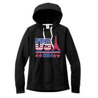 Usa O.L.Y.M.P.I.C Paris 2024 Women's Fleece Hoodie