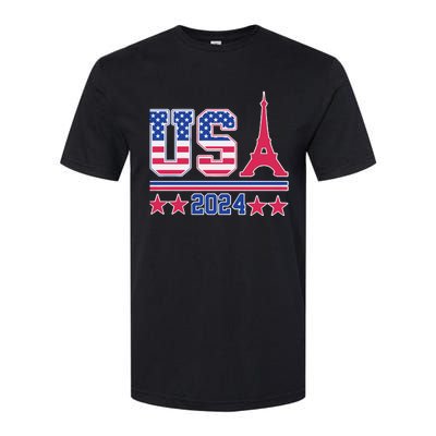 Usa O.L.Y.M.P.I.C Paris 2024 Softstyle® CVC T-Shirt