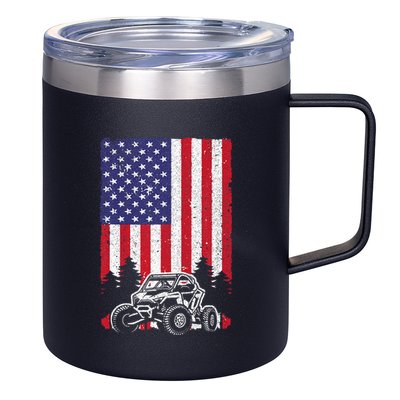 Utv Off Road Sidebyside 12oz Stainless Steel Coffee Mug
