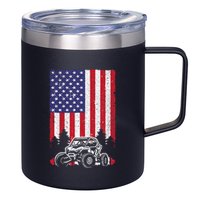 Utv Off Road Sidebyside 12oz Stainless Steel Coffee Mug