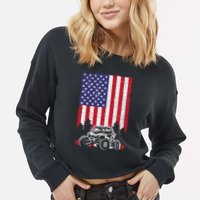 Utv Off Road Sidebyside Cropped Pullover Crew