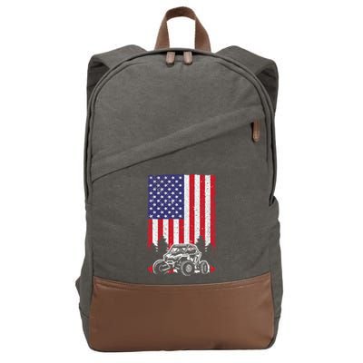 Utv Off Road Sidebyside Cotton Canvas Backpack