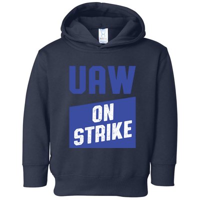 UAW On Strike (Blue) Toddler Hoodie