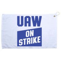 UAW On Strike (Blue) Grommeted Golf Towel