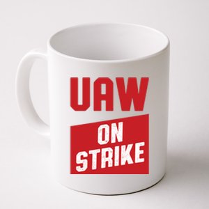 UAW On Strike (RED) Coffee Mug