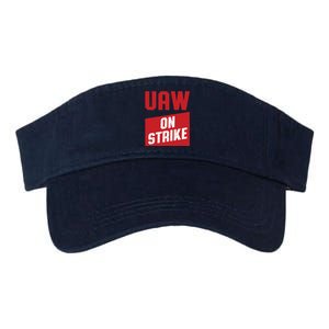 Uaw On Strike Valucap Bio-Washed Visor