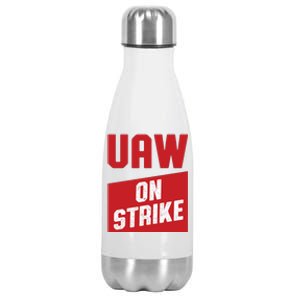 Uaw On Strike Stainless Steel Insulated Water Bottle