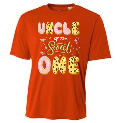 Uncle Of Sweet One Ice Cream 1st First Birthday Family Great Gift Cooling Performance Crew T-Shirt