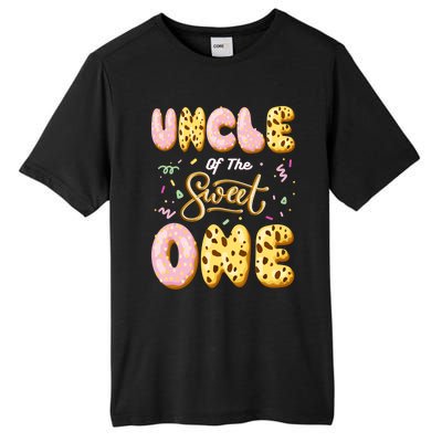 Uncle Of Sweet One Ice Cream 1st First Birthday Family Great Gift Tall Fusion ChromaSoft Performance T-Shirt