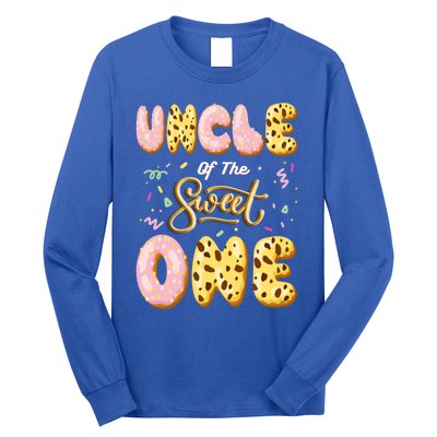 Uncle Of Sweet One Ice Cream 1st First Birthday Family Great Gift Long Sleeve Shirt