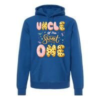 Uncle Of Sweet One Ice Cream 1st First Birthday Family Great Gift Premium Hoodie