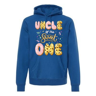 Uncle Of Sweet One Ice Cream 1st First Birthday Family Great Gift Premium Hoodie