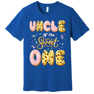 Uncle Of Sweet One Ice Cream 1st First Birthday Family Great Gift Premium T-Shirt