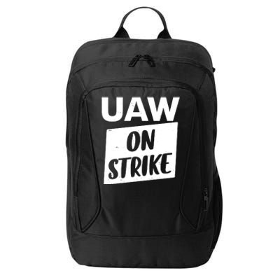 UAW On Strike United Auto Workers Strike City Backpack