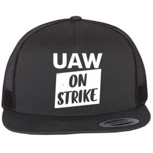 UAW On Strike United Auto Workers Strike Flat Bill Trucker Hat