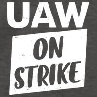 UAW On Strike United Auto Workers Strike Vector Backpack