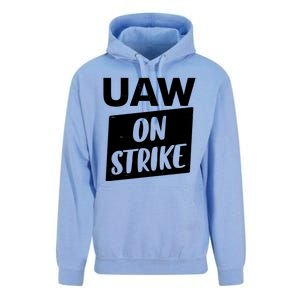 UAW On Strike United Auto Workers Strike Unisex Surf Hoodie