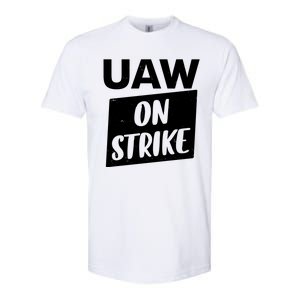 UAW On Strike United Auto Workers Strike Softstyle CVC T-Shirt