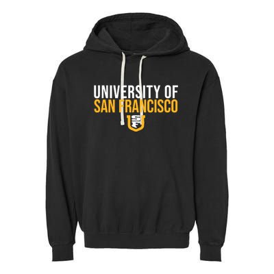 U.N.I.V.E.R.S.I.T.Y Of San Francisco Usf Dons Stacked Garment-Dyed Fleece Hoodie