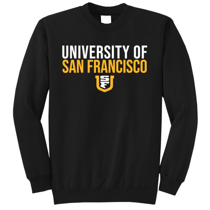 U.N.I.V.E.R.S.I.T.Y Of San Francisco Usf Dons Stacked Sweatshirt