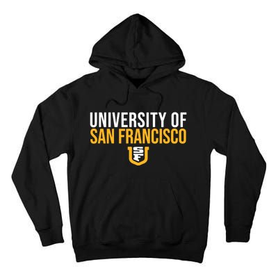 U.N.I.V.E.R.S.I.T.Y Of San Francisco Usf Dons Stacked Tall Hoodie