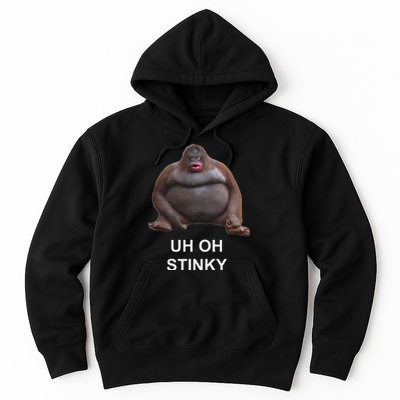 Uh Oh Stinky Poop Le Monke Meme Hoodie