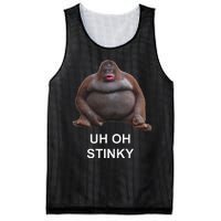 Uh Oh Stinky Poop Le Monke Meme Mesh Reversible Basketball Jersey Tank