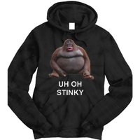 Uh Oh Stinky Poop Le Monke Meme Tie Dye Hoodie