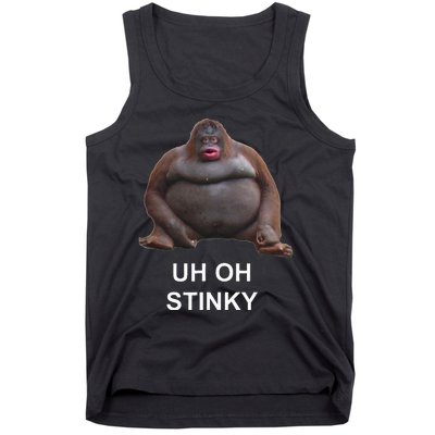 Uh Oh Stinky Poop Le Monke Meme Tank Top