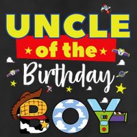 Uncle Of The Birthday Boy Toy Familly Matching Story Adult Drive Performance Visor
