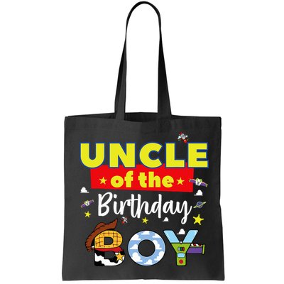 Uncle Of The Birthday Boy Toy Familly Matching Story Bag