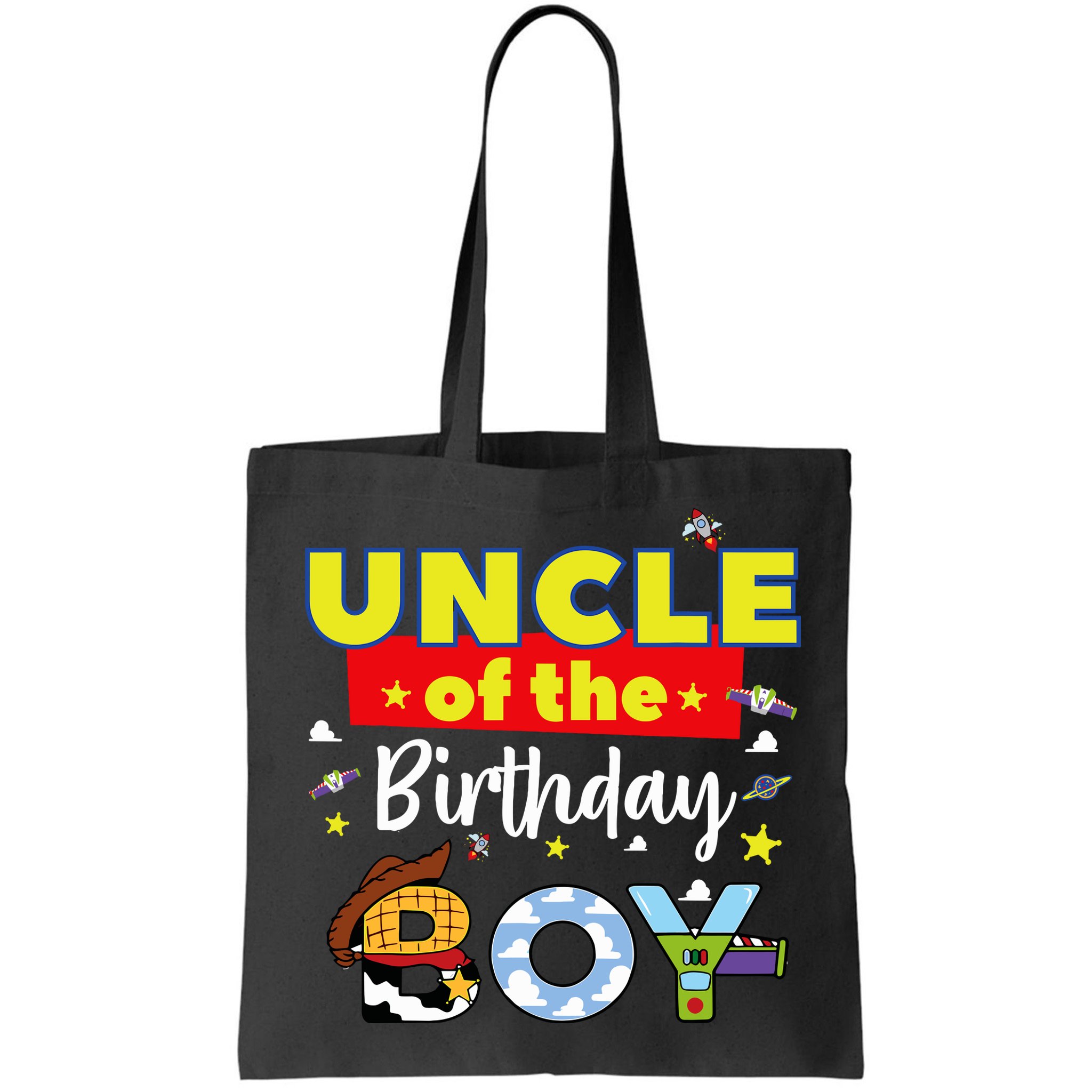 Uncle Of The Birthday Boy Toy Familly Matching Story Bag