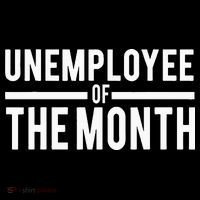 Unemployee Of The Month Funny Unemployed Pom Pom 12in Knit Beanie
