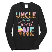 Uncle Of The Sweet One Ice Cream 1st First Birthday Family Long Sleeve Shirt