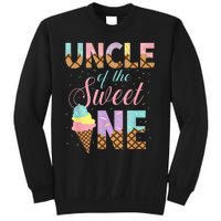 Uncle Of The Sweet One Ice Cream 1st First Birthday Family Sweatshirt