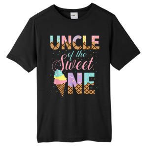 Uncle Of The Sweet One Ice Cream 1st First Birthday Family Tall Fusion ChromaSoft Performance T-Shirt