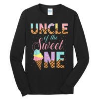 Uncle Of The Sweet One Ice Cream 1st First Birthday Family Tall Long Sleeve T-Shirt