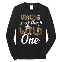 Uncle Of The Wild One Zoo Themed 1st Birthday Party Long Sleeve Shirt